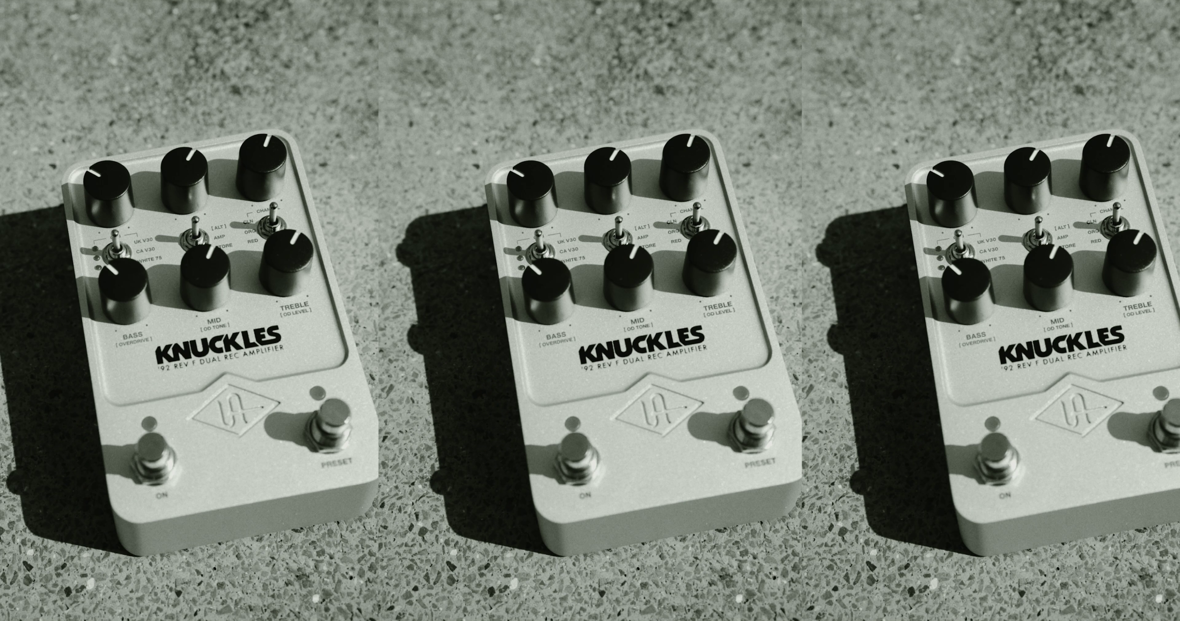 Knuckles '92 Rev F Dual Rec Amplifier | UAFX Pedals